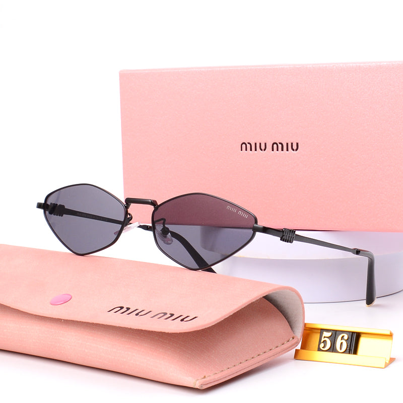 MAY BLACK DEAL – 2 Unisex Sunglasses – MIU MIU 56zs | Prada – BUY 1 GET 1 FREE